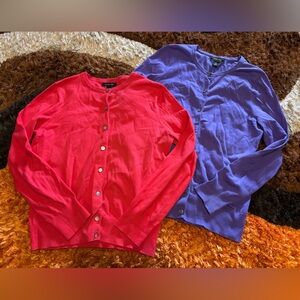 Lands’End, Button Down, Cardigan Sweater, Lot